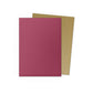 Dragon Shield Dual Matte Sleeves - Pomegranate & Gold