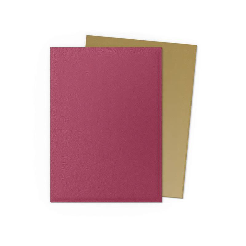 Dragon Shield Dual Matte Sleeves - Pomegranate & Gold