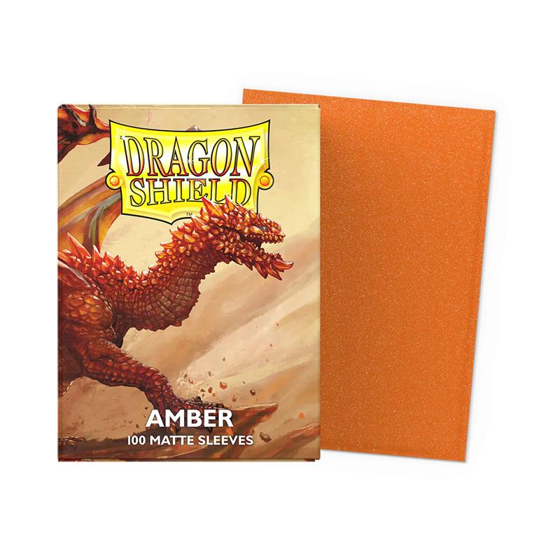 Dragon Shield Bustine protettive Standard - Matte Amber