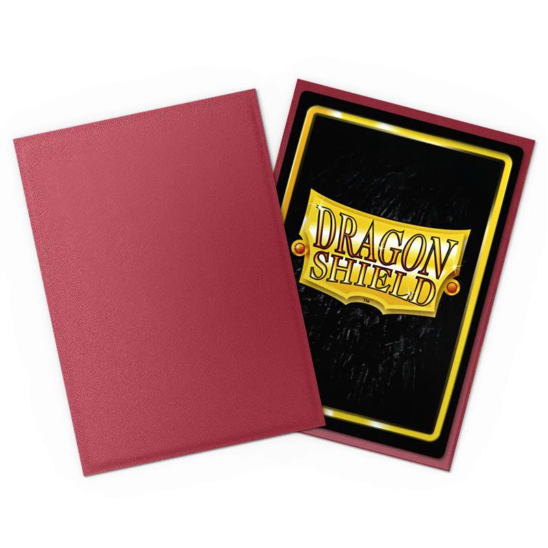 Dragon Shield Matte Standard - Non-Glare Blood Red