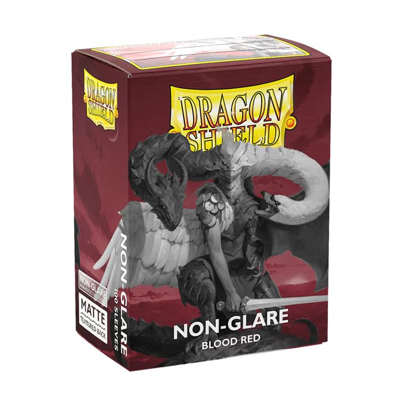 Dragon Shield Matte Standard - Non-Glare Blood Red