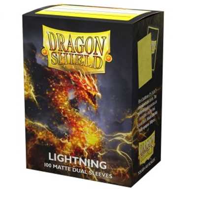 Dragon Shield Dual Matte Sleeves - Lightning 'Ailia'