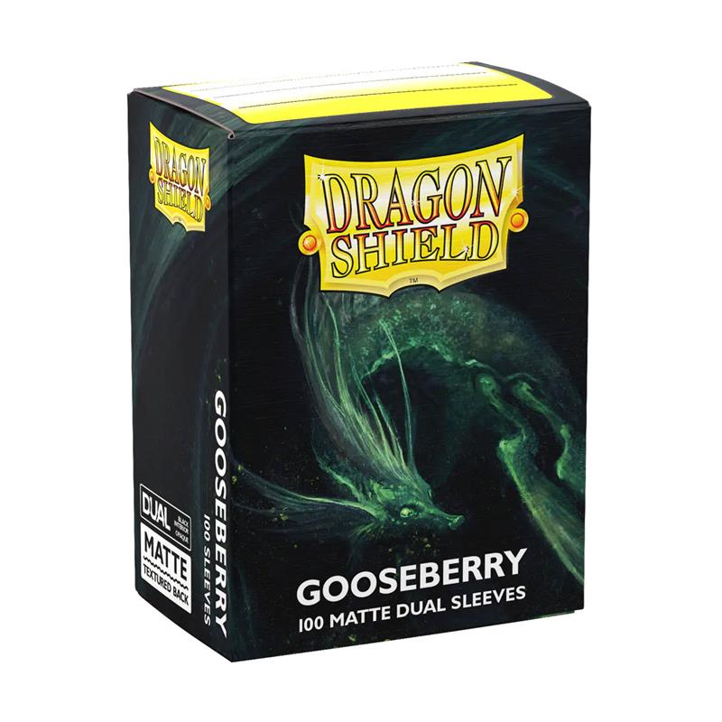 Dragon Shield Dual Matte Sleeves - Gooseberry