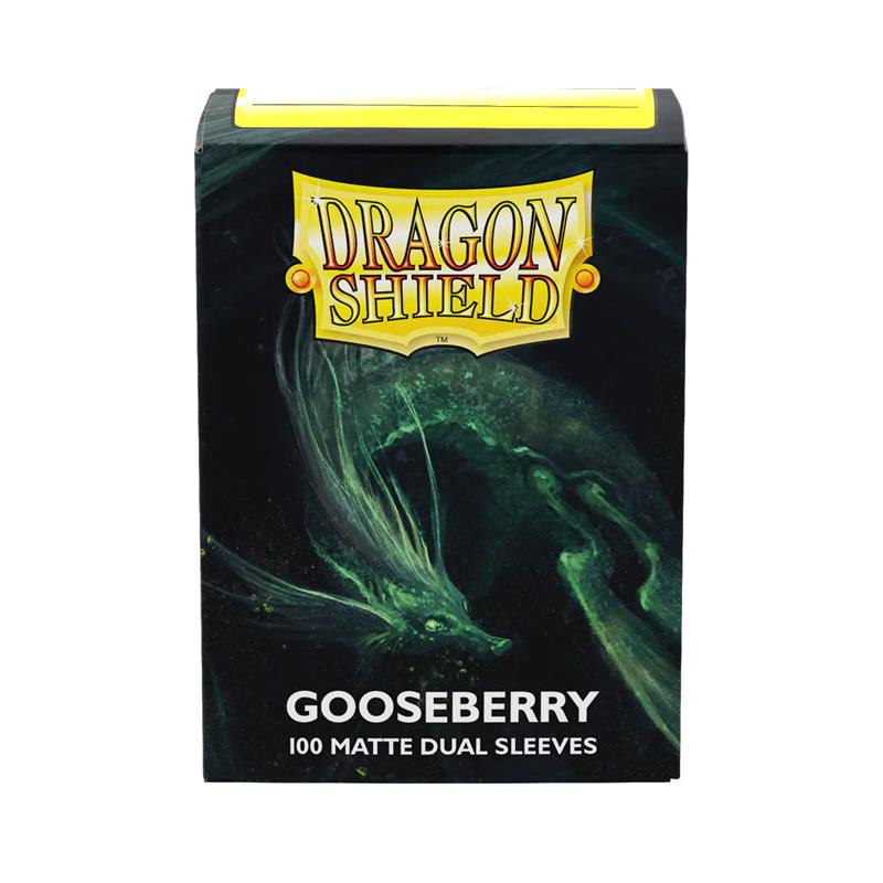 Dragon Shield Dual Matte Sleeves - Gooseberry