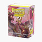 Dragon Shield Dual Matte Sleeves - Pomegranate & Gold