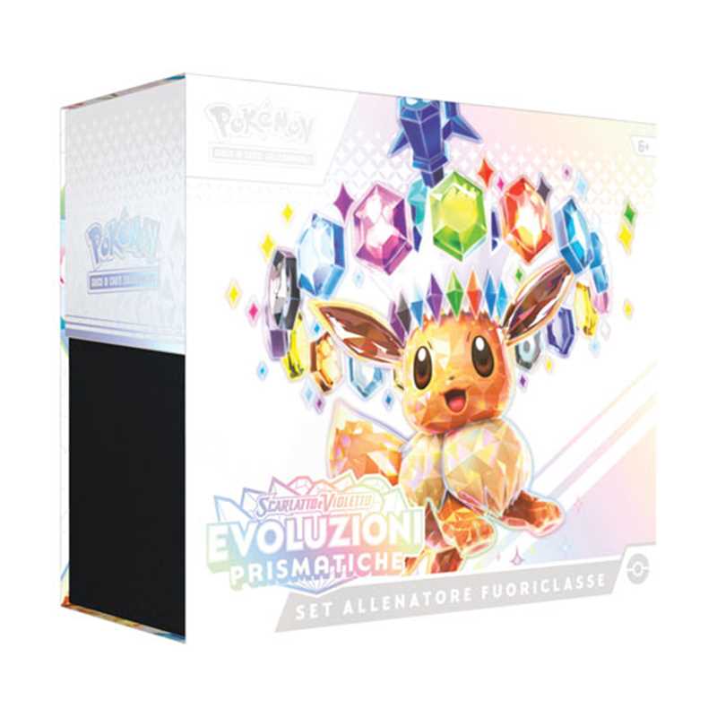Pokemon ETB Set Allenatore Fuoriclasse Evoluzioni Prismatiche