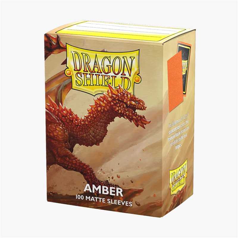 Dragon Shield Bustine protettive Standard - Matte Amber