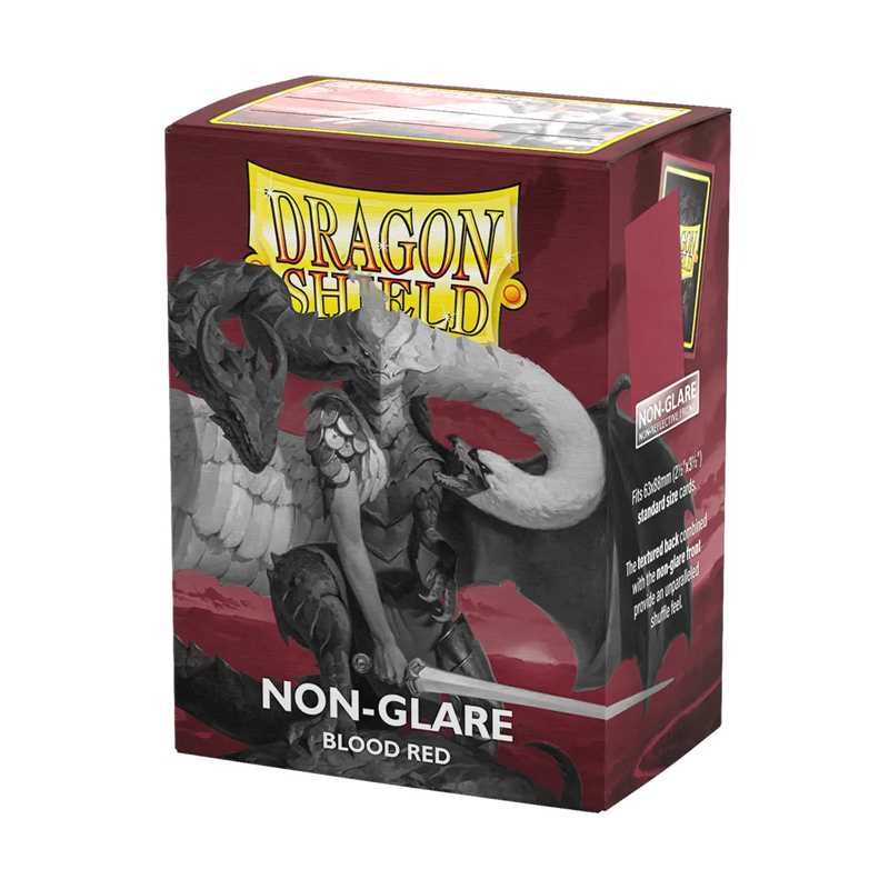 Dragon Shield Matte Standard - Non-Glare Blood Red