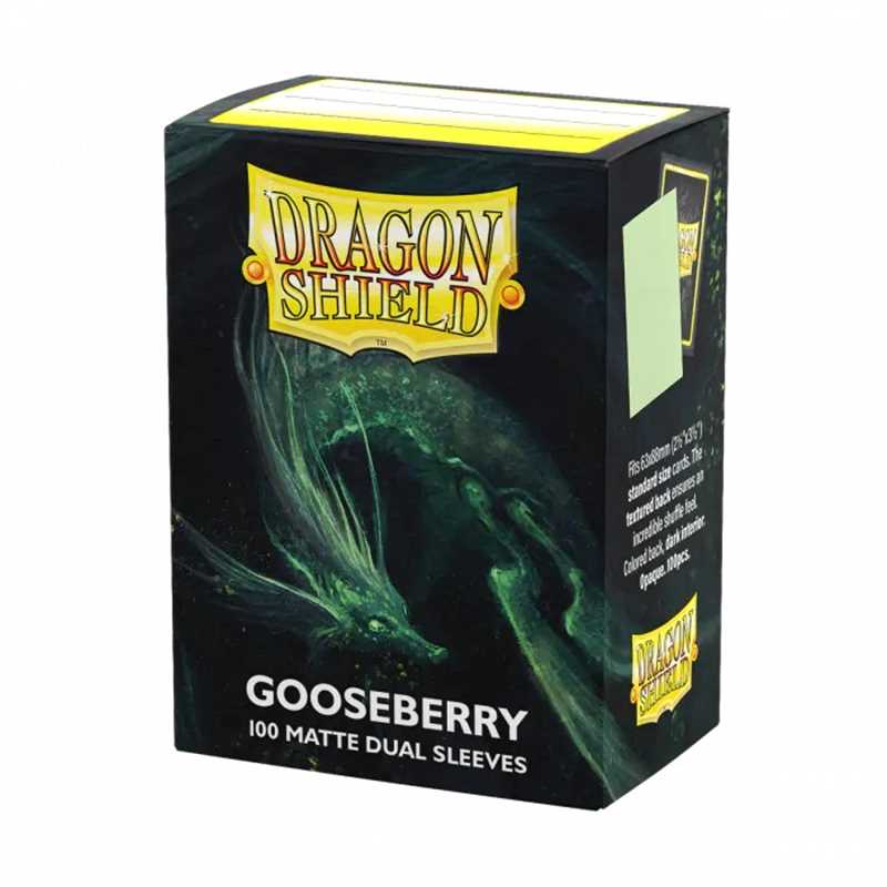 Dragon Shield Dual Matte Sleeves - Gooseberry