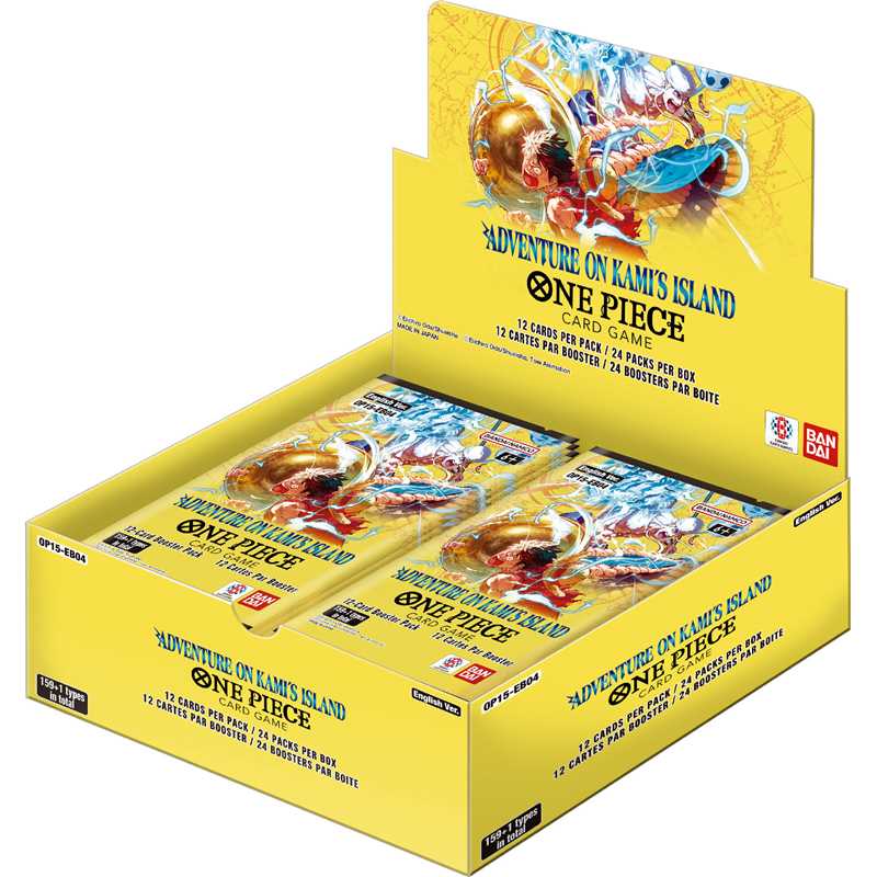 Box One Piece Card Game Adventure on Kami's Island OP15-EB04