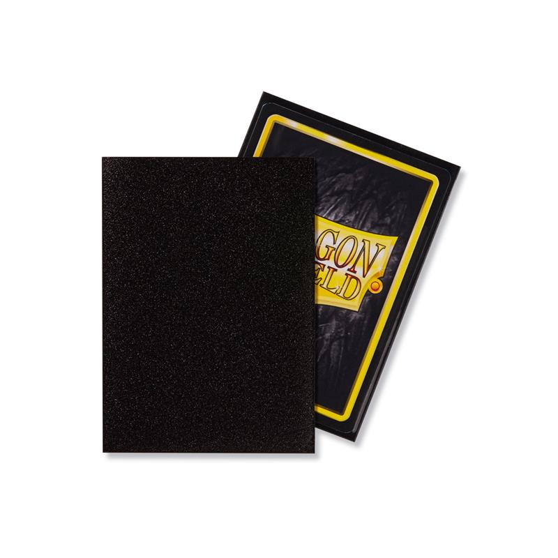 Dragon Shield Standard Sleeves - Matte Jet