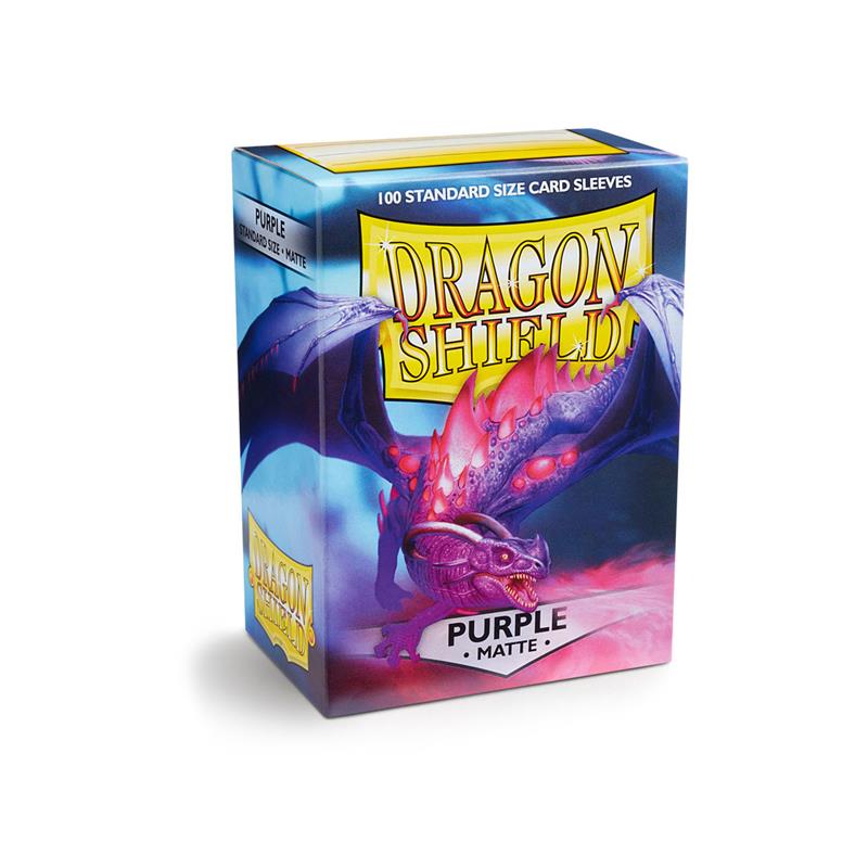 Dragon Shield Standard Sleeves - Matte Purple