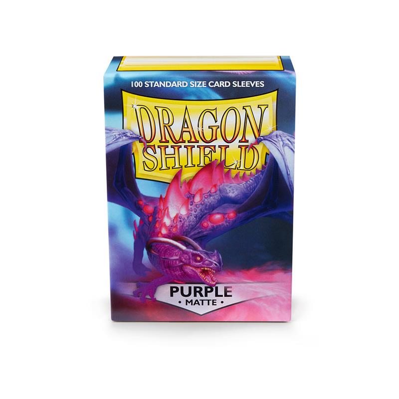 Dragon Shield Standard Sleeves - Matte Purple