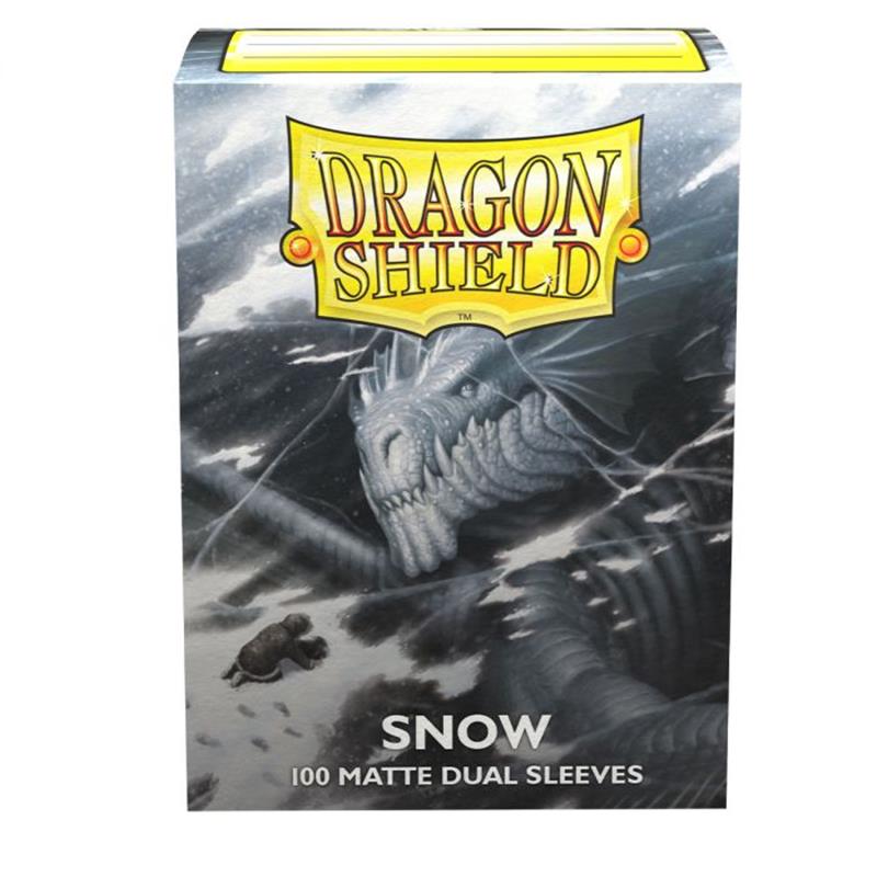 Dragon Shield Dual Matte Sleeves - Snow 'Nirin'